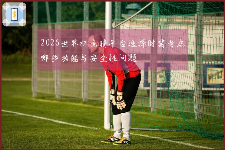 2026世界杯竞猜平台选择时需考虑哪些功能与安全性问题