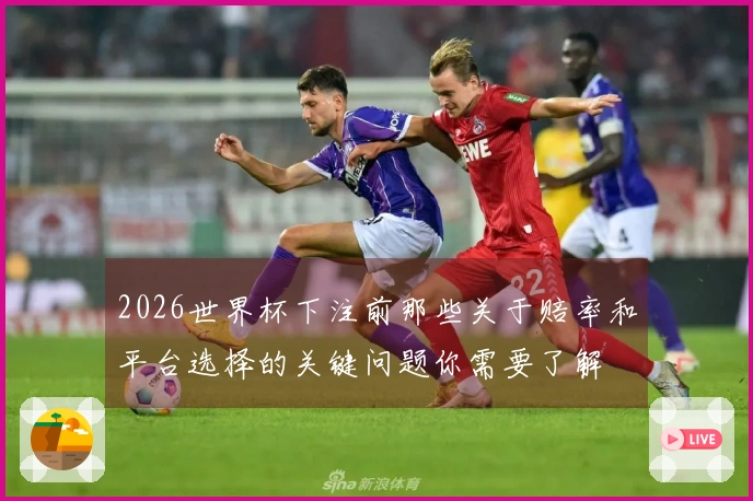 2026世界杯下注前那些关于赔率和平台选择的关键问题你需要了解
