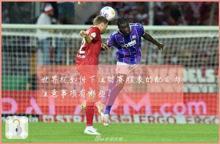 世界杯如何下注时赛程表的配合与注意事项有哪些？